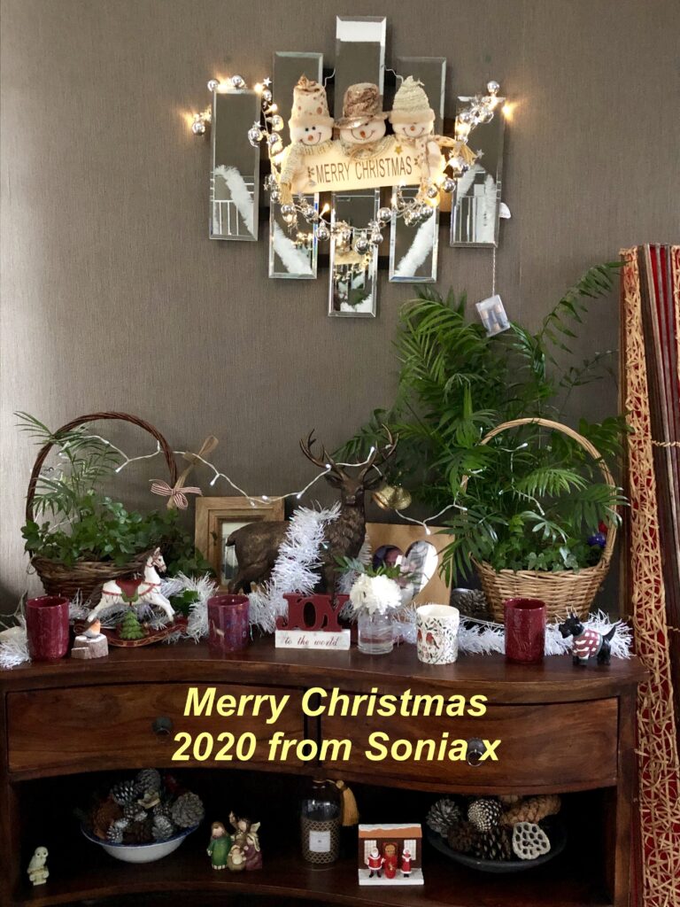 Christmas set up